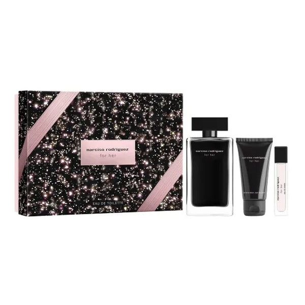 Women's Perfume Set Narciso Rodriguez FOR HER 3 Pieces - Cosmova