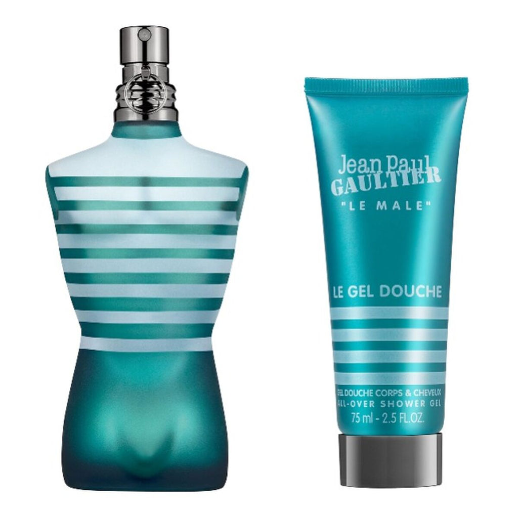 Men's Perfume Set Jean Paul Gaultier Le Male 2 Pieces-1