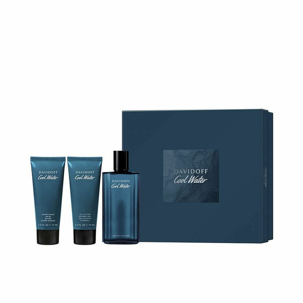Men's Perfume Set Davidoff EDT 3 Pieces-0