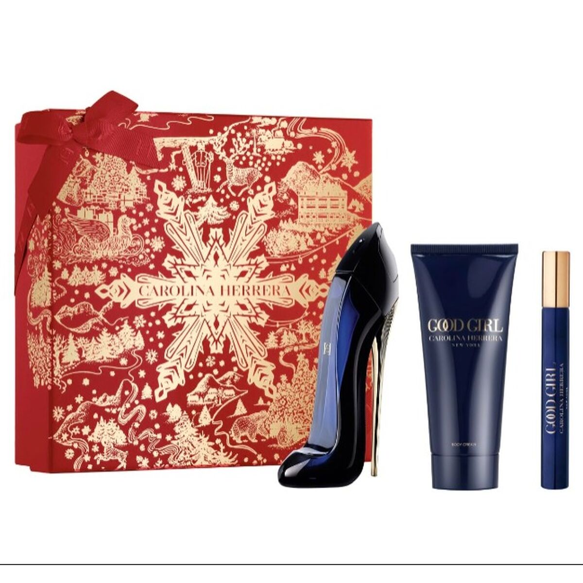 Women's Perfume Set Carolina Herrera Good Girl EDP 3 Pieces-1