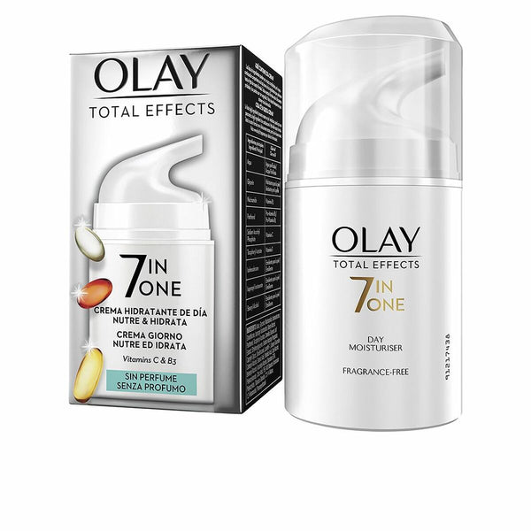 Anti - Ageing Hydrating Cream Olay Total Effects 7 - in - 1 50 ml - Cosmova
