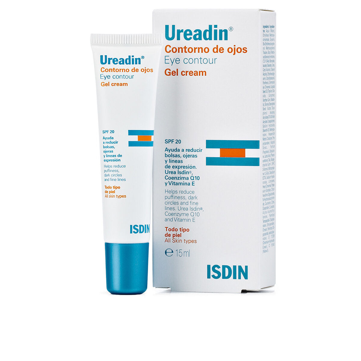 Cream for Eye Area Isdin Ureadin Spf 20 Anti-eye bags 15 ml (15 ml)-0