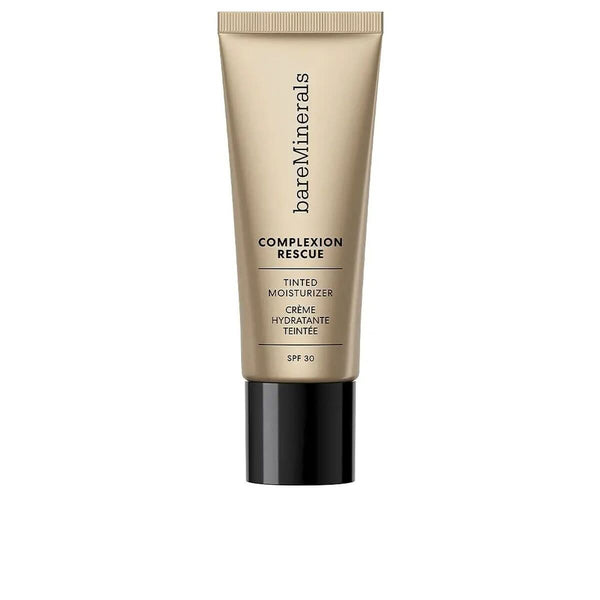 Hydrating Cream with Colour bareMinerals Complexion Rescue Suede Spf 30 35 ml-0