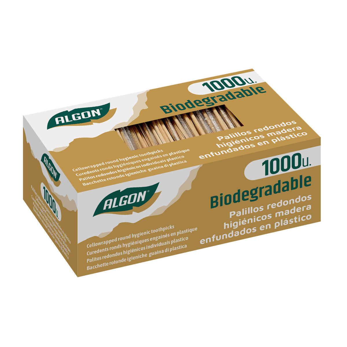 Tooth Picks Algon Set 1000 Pieces (30 Units)-3