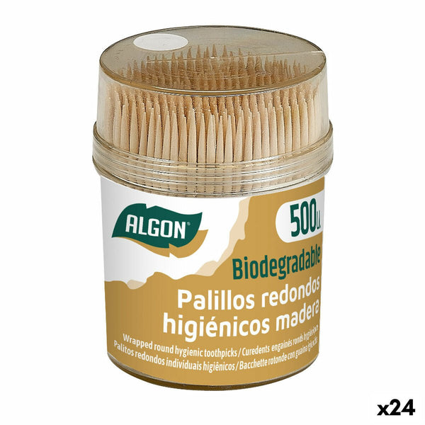 Tooth Picks Algon Set 500 Pieces (24 Units) - Cosmova