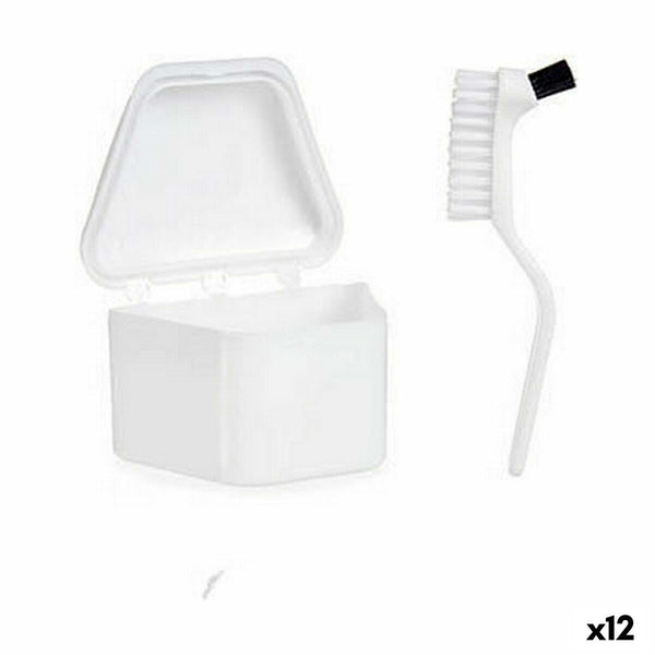 Denture Set White polypropylene (12 Units) - Cosmova