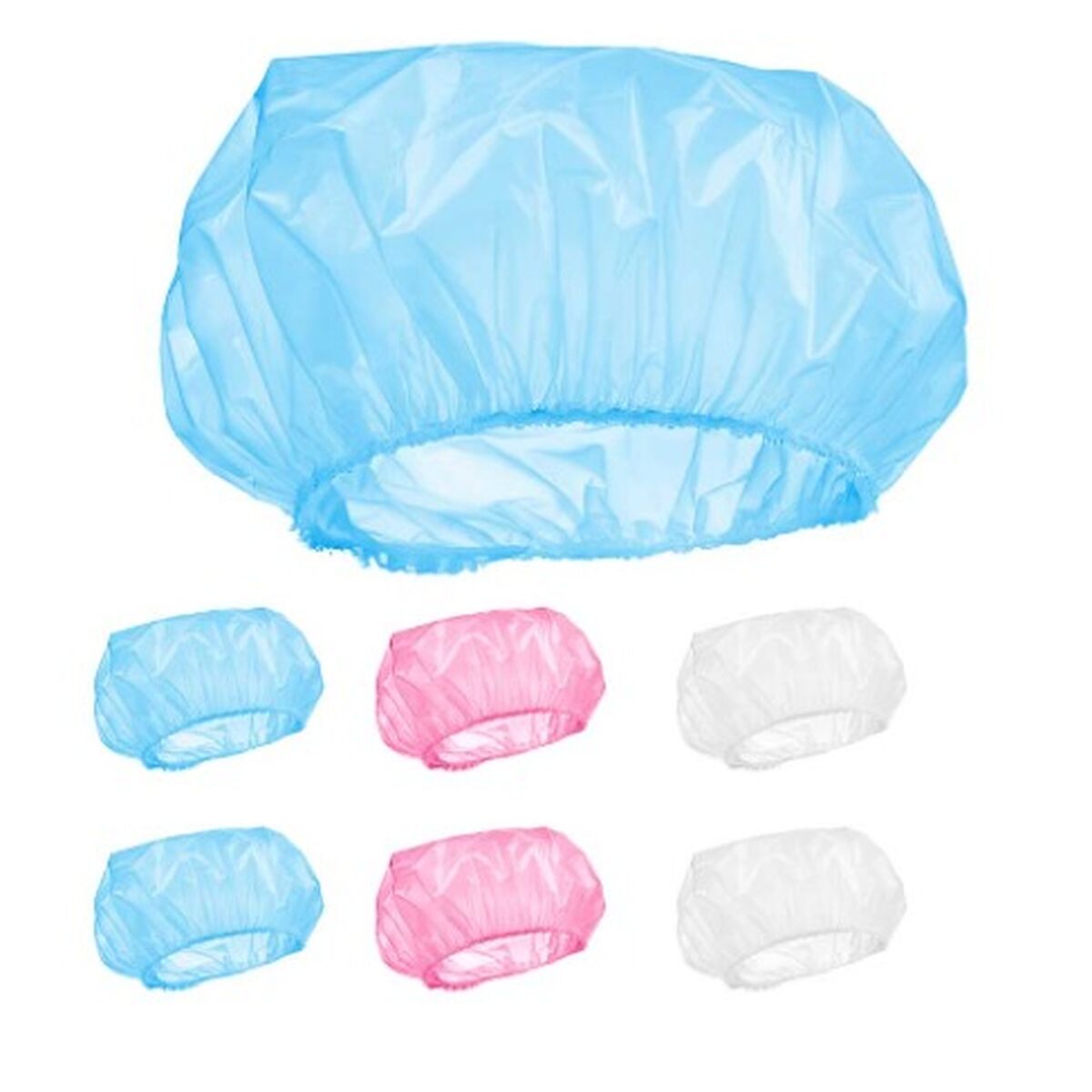 Shower Cap Berilo HD092835 Multicolour 28 cm Plastic Set (12 Units)-1
