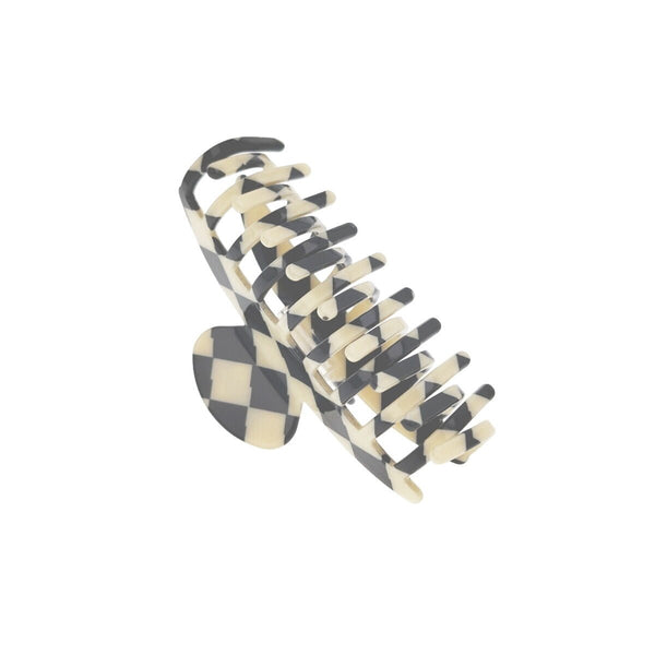 Hair Accessory Araban White Black Squared - Cosmova