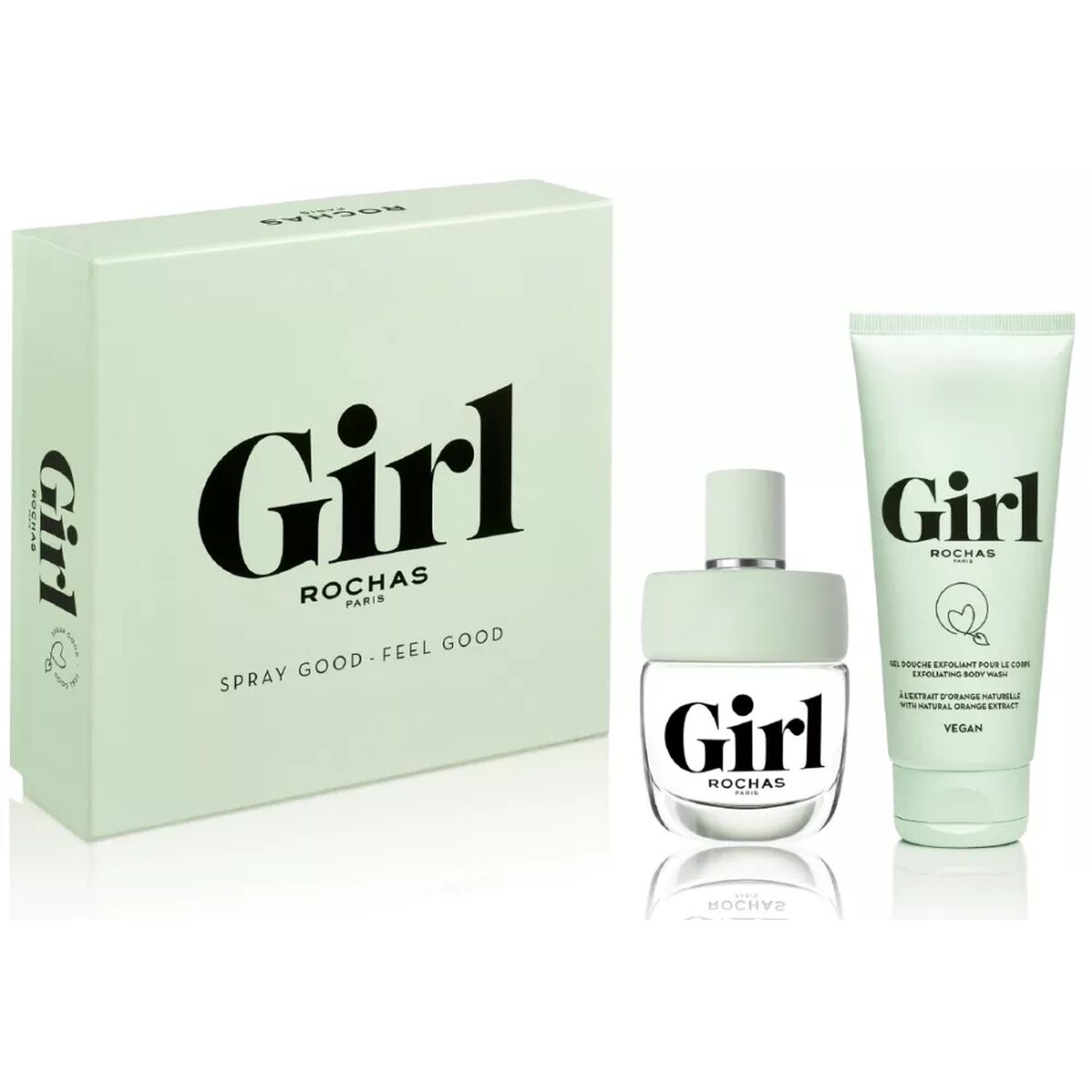 Women's Perfume Set Rochas Girl EDT 2 Pieces-0