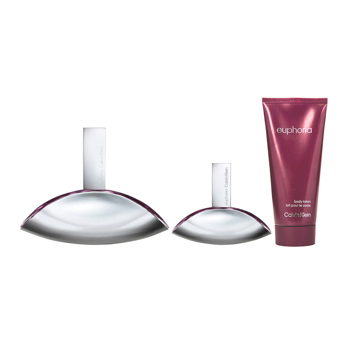Women's Perfume Set Calvin Klein Euphoria EDP Euphoria 3 Pieces-0