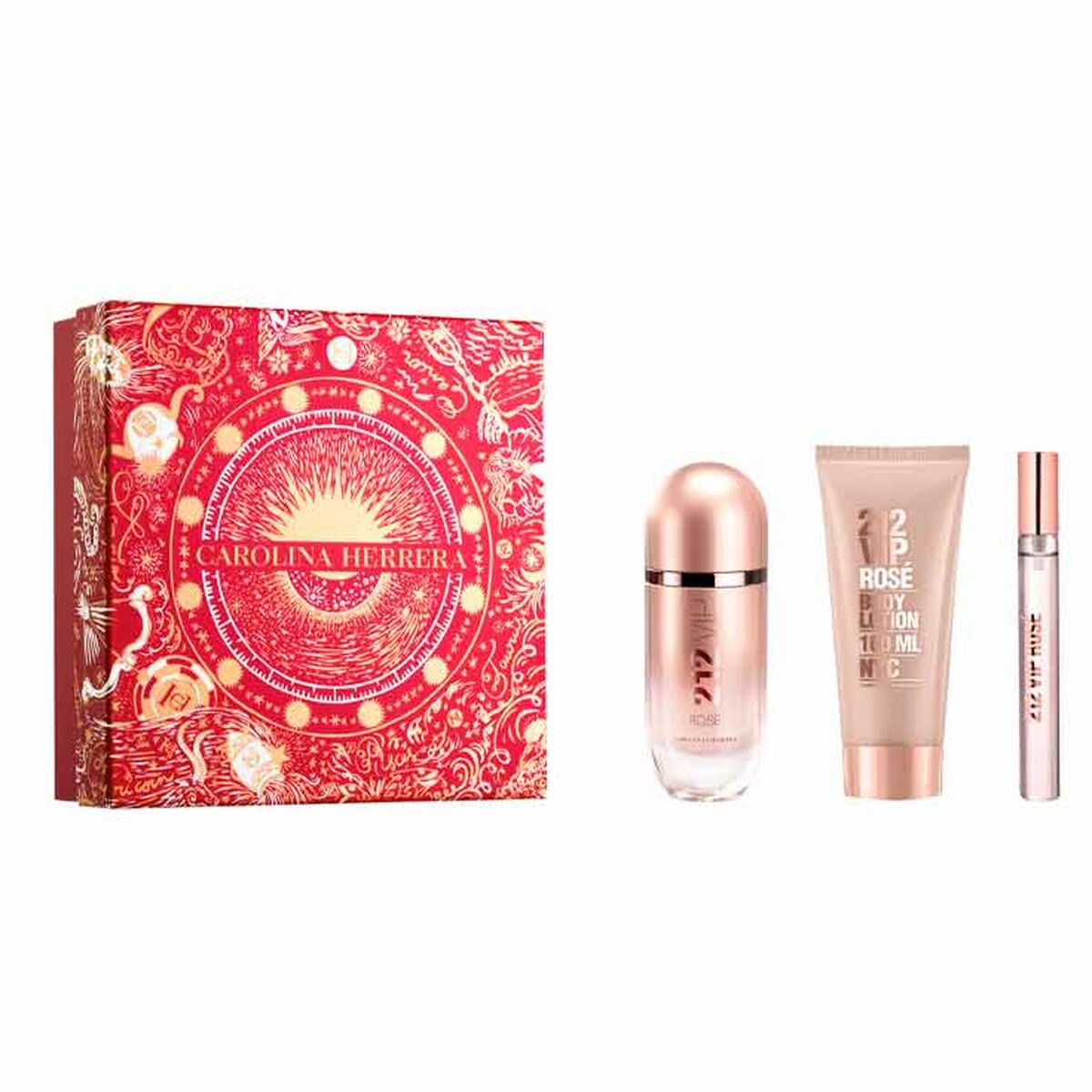 Women's Perfume Set Carolina Herrera 3 Pieces-0
