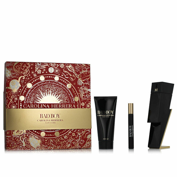 Men's Perfume Set Carolina Herrera EDT 3 Pieces - Cosmova