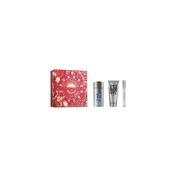 Men's Perfume Set Carolina Herrera 3 Pieces - Cosmova