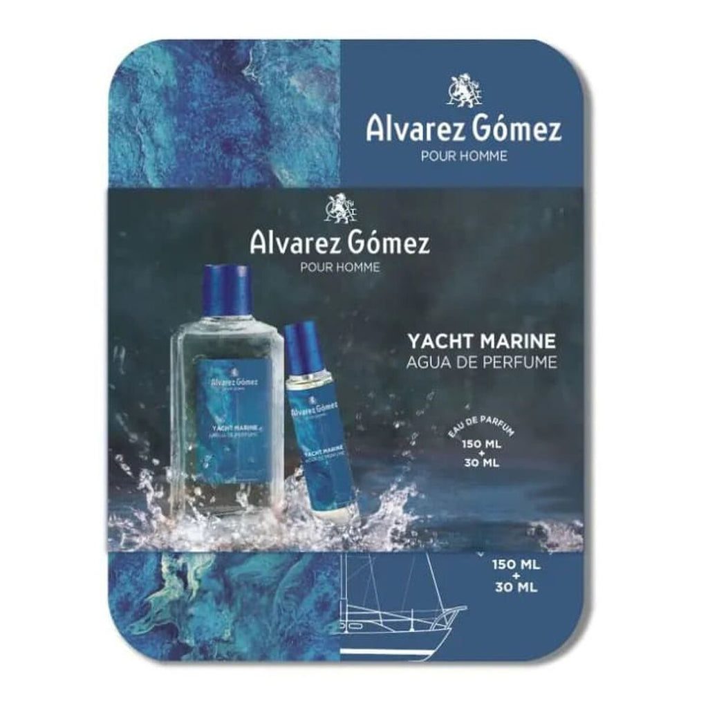 Men's Perfume Set Alvarez Gomez YACHT MARINE 2 Pieces-1