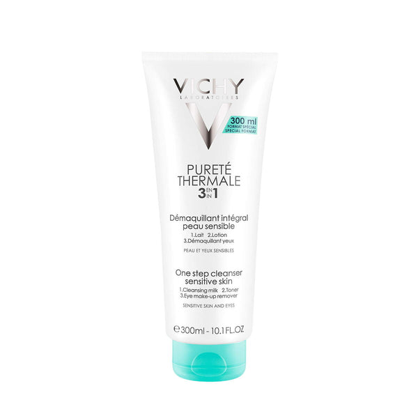 Facial Make Up Remover Cream Vichy Pureté Thermale 300 ml-0