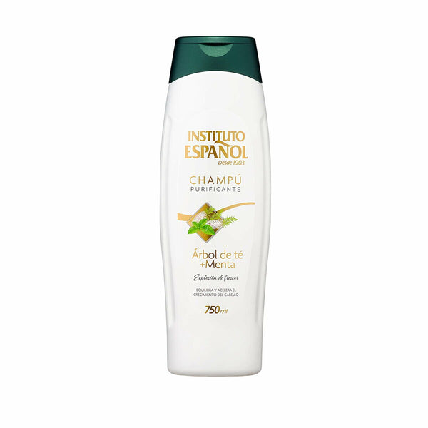 Purifying Shampoo Instituto Español Mint Tea tree 750 ml - Cosmova