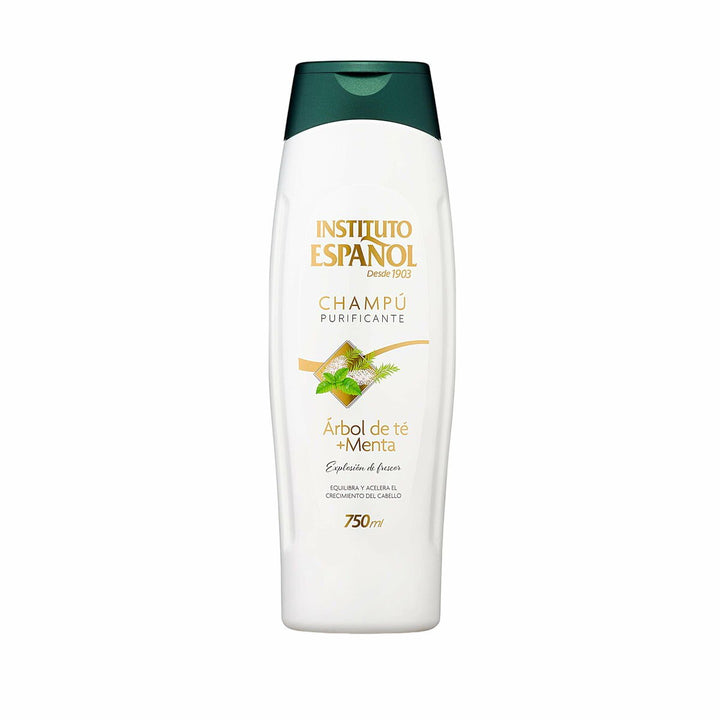 Purifying Shampoo Instituto Español Mint Tea tree 750 ml - Cosmova