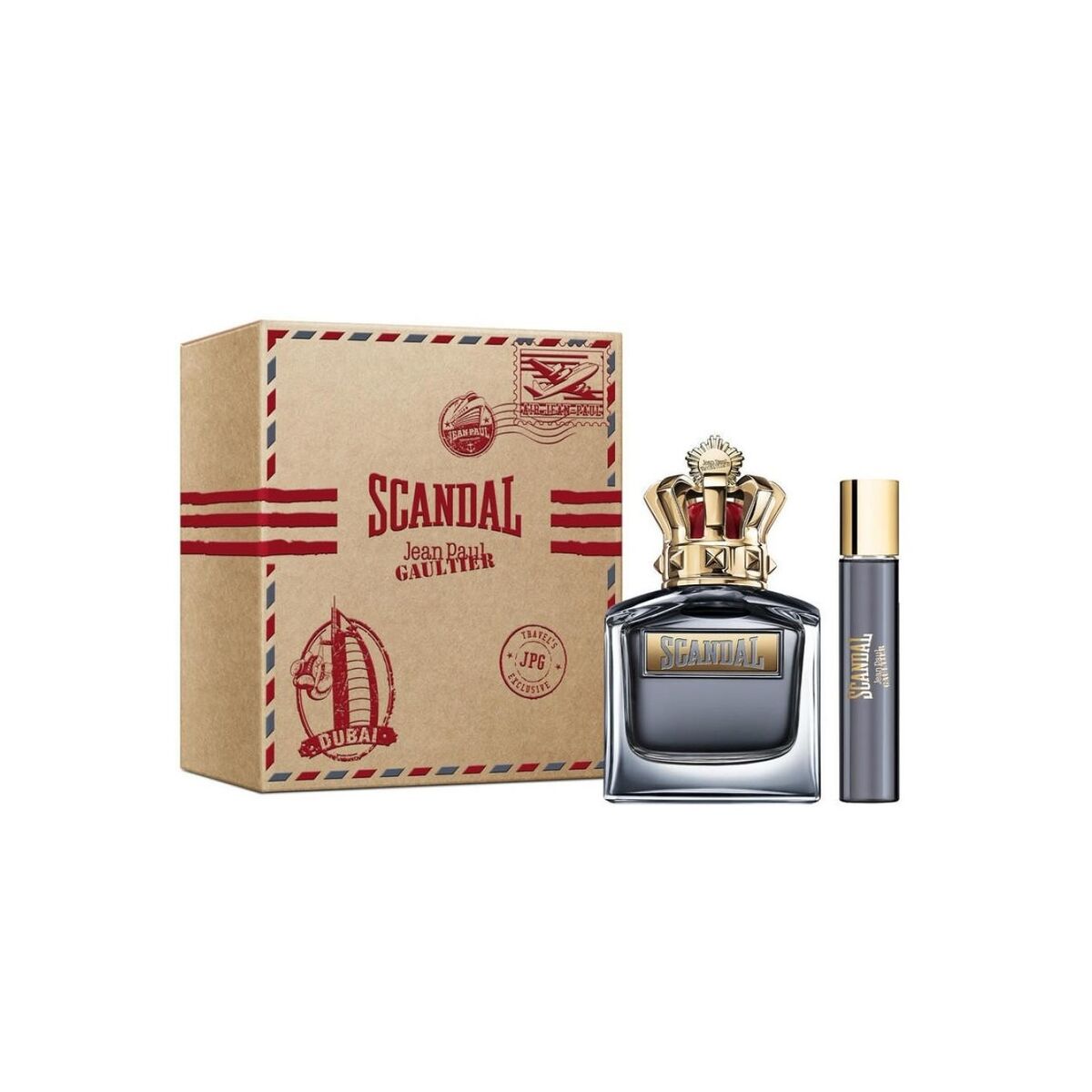 Men's Perfume Set Jean Paul Gaultier Scandal 2 Pieces-0