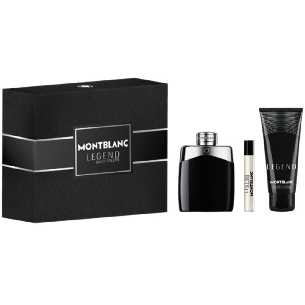 Men's Perfume Set Montblanc Legend 3 Pieces-1