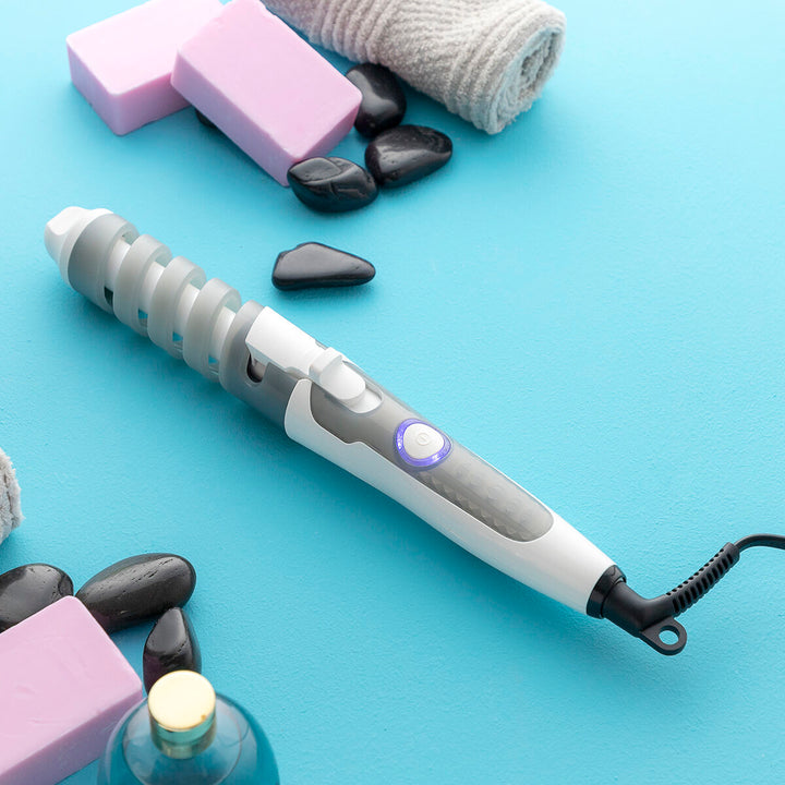 Ceramic Spiral Curling Iron Spihair InnovaGoods-12