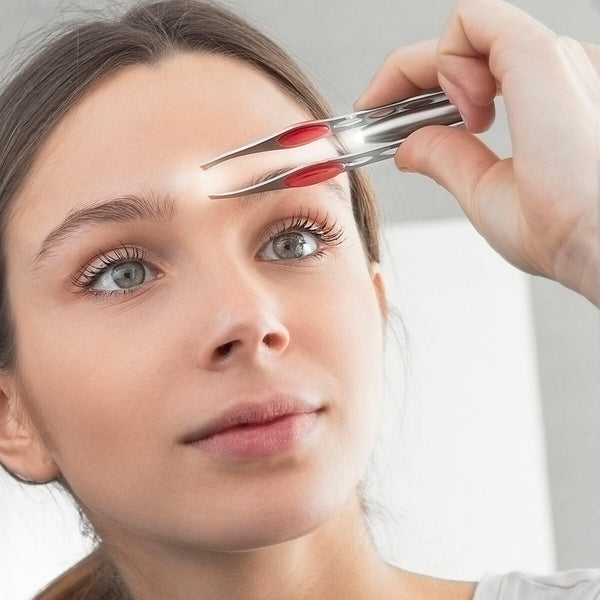 Hair Removal Tweezers with LED Lezers InnovaGoods-0