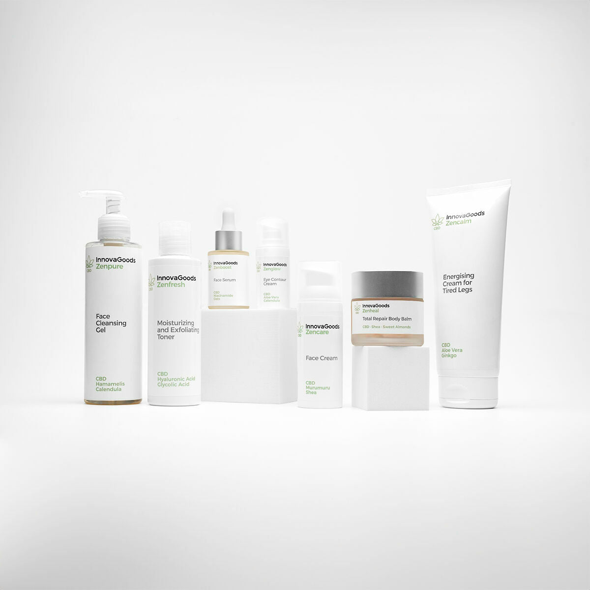 Hydrating Facial Cream CBD Zencare InnovaGoods 50 ml-2