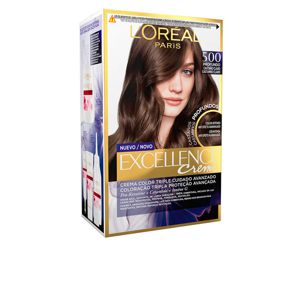 EXCELLENCE BRUNETTE tinte #500-true light brown 192 ml-0