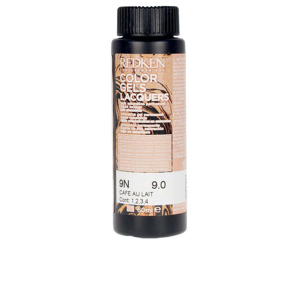 COLOR GEL LACQUERS #9N-cafe au lait 60 ml x 3 u-0