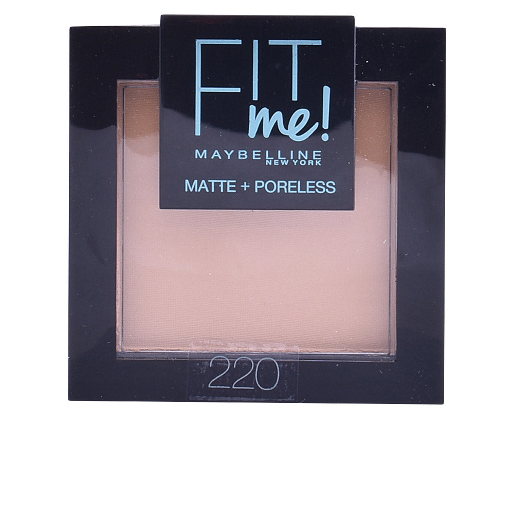 FIT ME MATTE+PORELESS powder #220-natural beige 8.5 gr-0