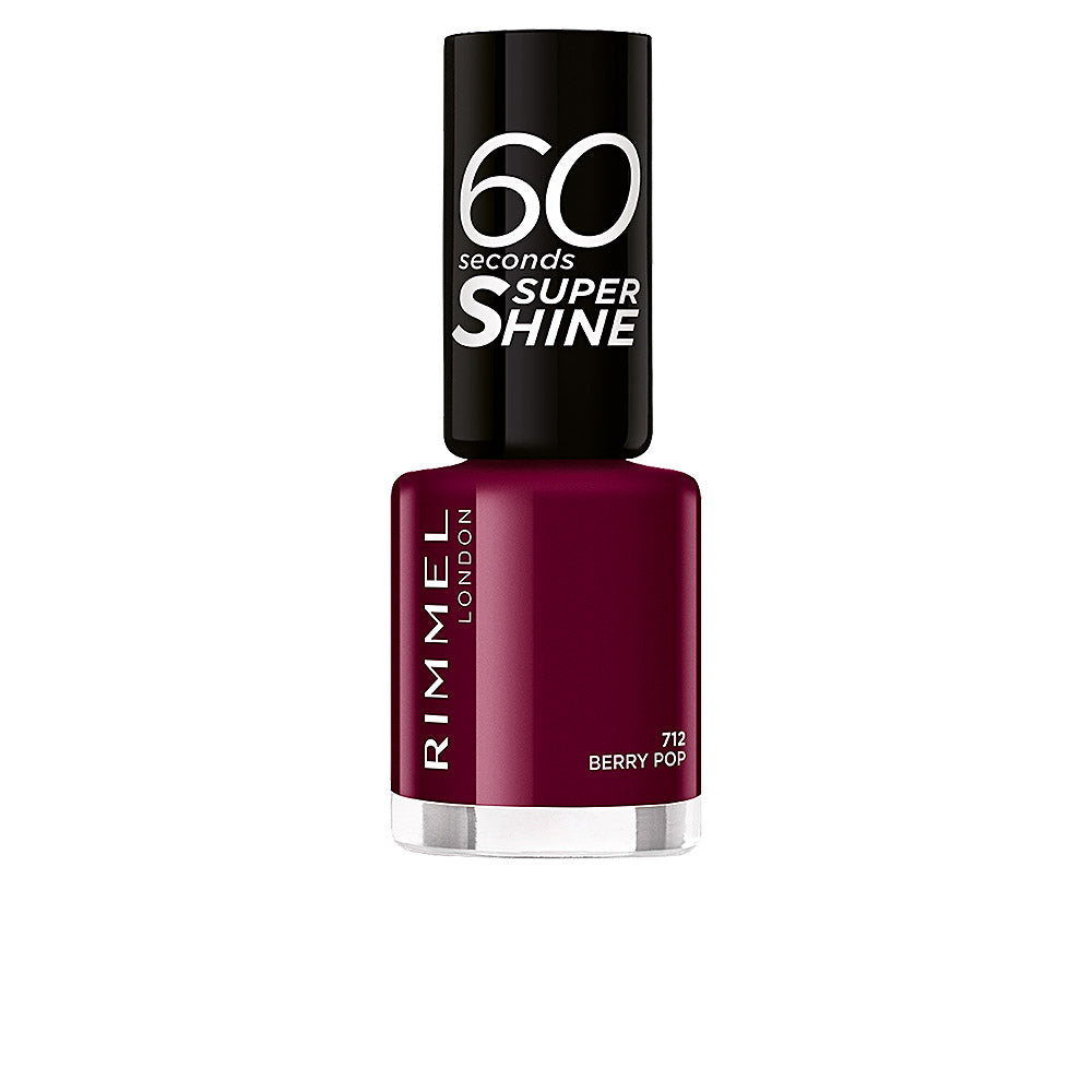 60 SECONDS SUPER SHINE esmalte de uñas #712-berry pop 8 ml-0