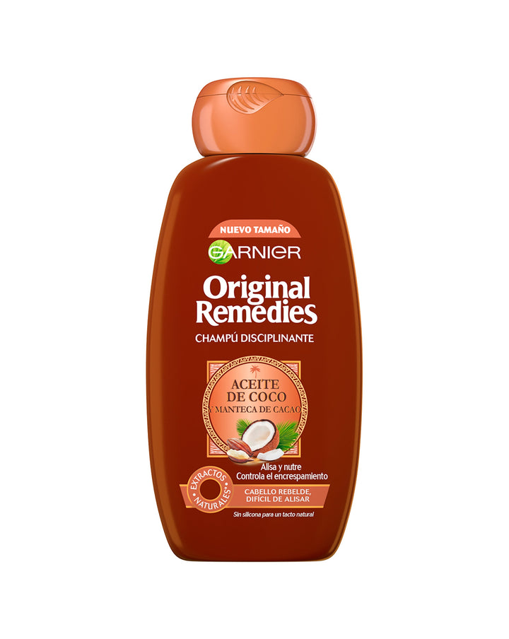 ORIGINAL REMEDIES coconut oil and cocoa shampoo 300 ml-0
