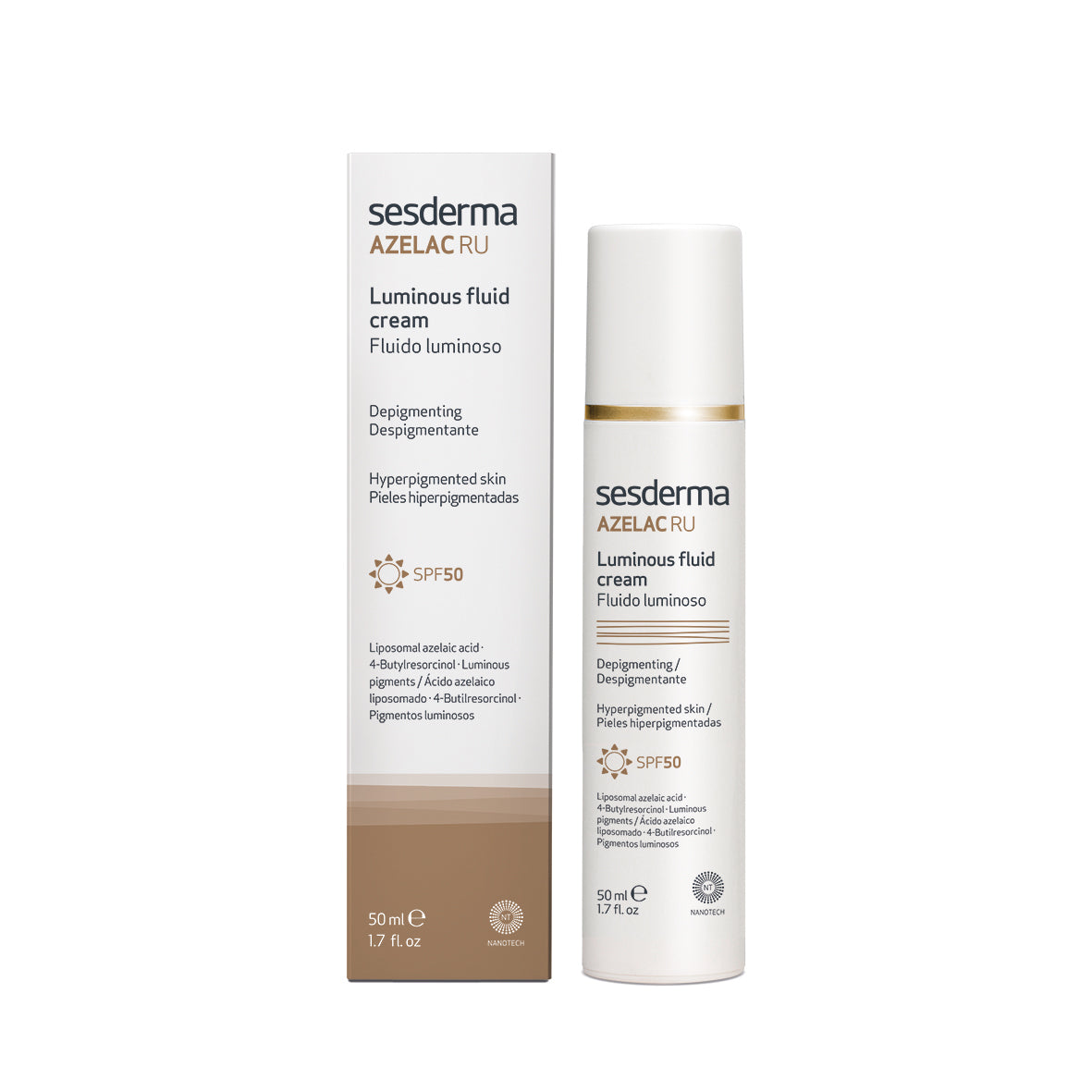 AZELAC RU luminous fluid SPF50 50 ml-0