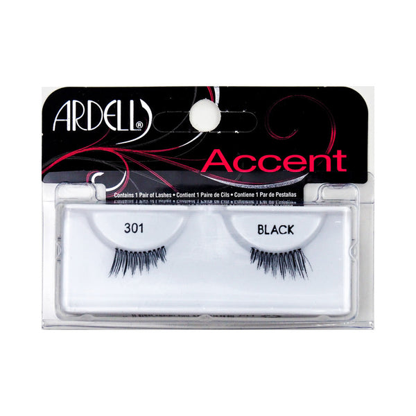 ACCENT eyelashes #301-black 1 u-0