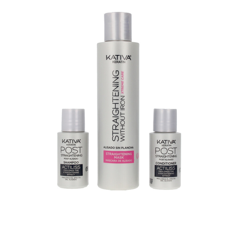 KERATIN ANTI-FRIZZ Brazilian straightening without ironing xtrem care 30 days 3 units-0