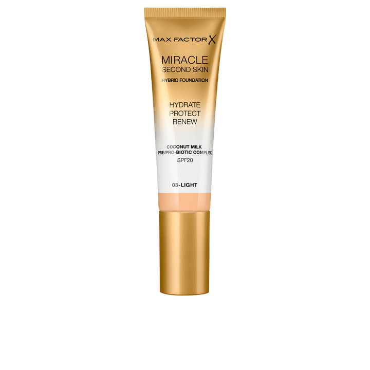 MIRACLE TOUCH second skin found.SPF20 #3-light-0