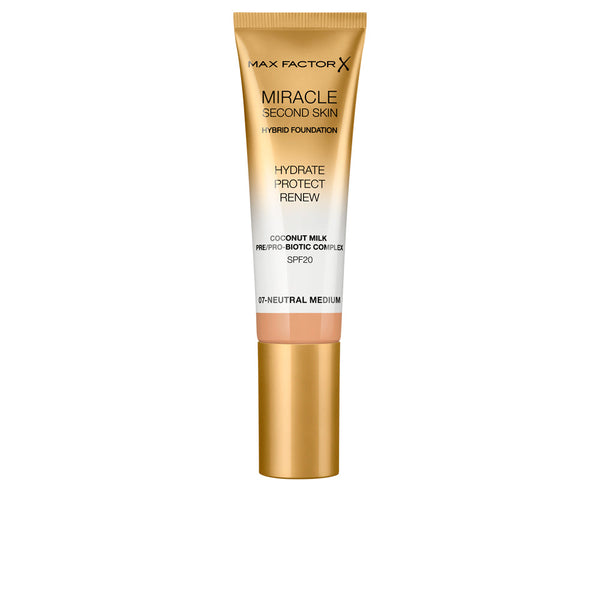 MIRACLE TOUCH second skin found.SPF20 #7-neutral medium-0