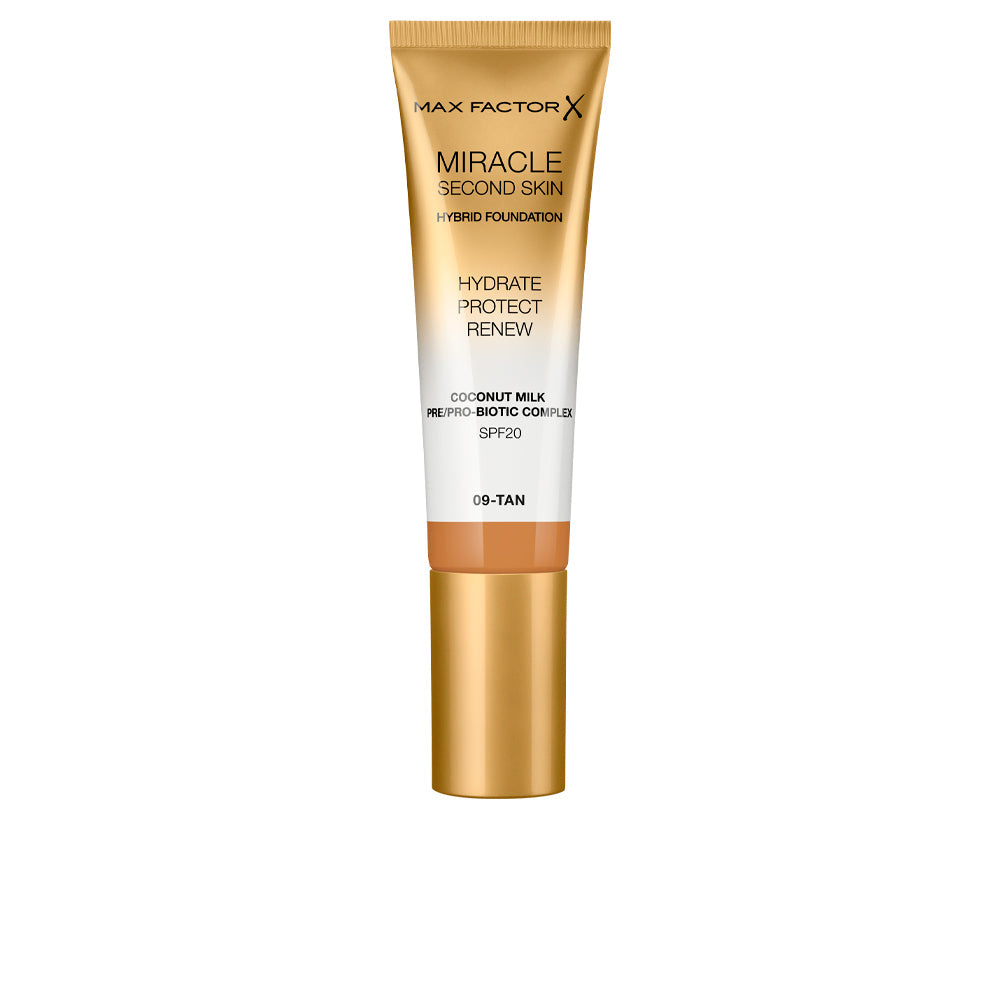 MIRACLE TOUCH second skin found.SPF20 #9-tan-0