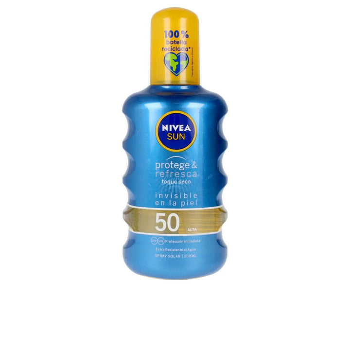 SUN PROTECTS&amp;REFRESHS dry sun spray SPF50 200 ml-0