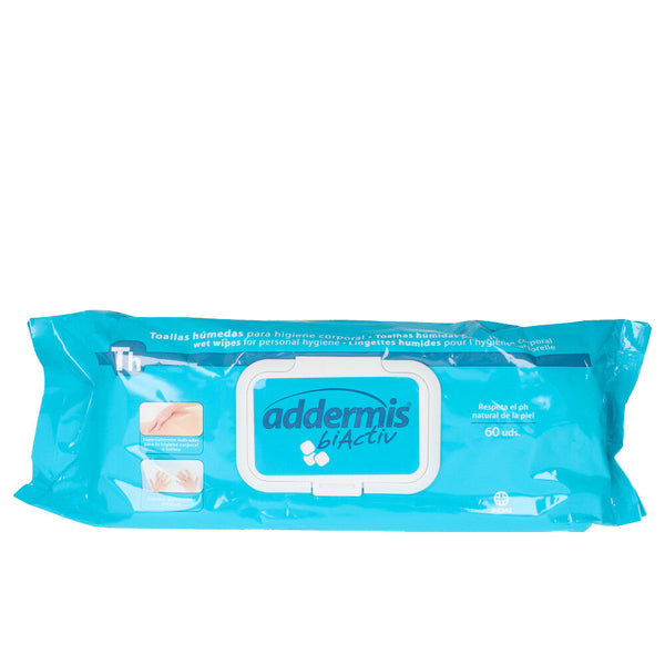 ADDERMIS BIACTIV wet wipes for adults 60 u-0