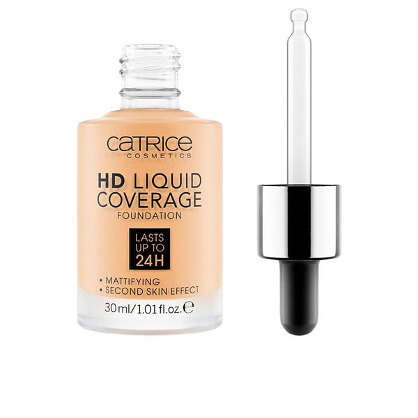 HD LIQUID COVERAGE FOUNDATION lasts up to 24h #036-hazelnut 30 ml-0