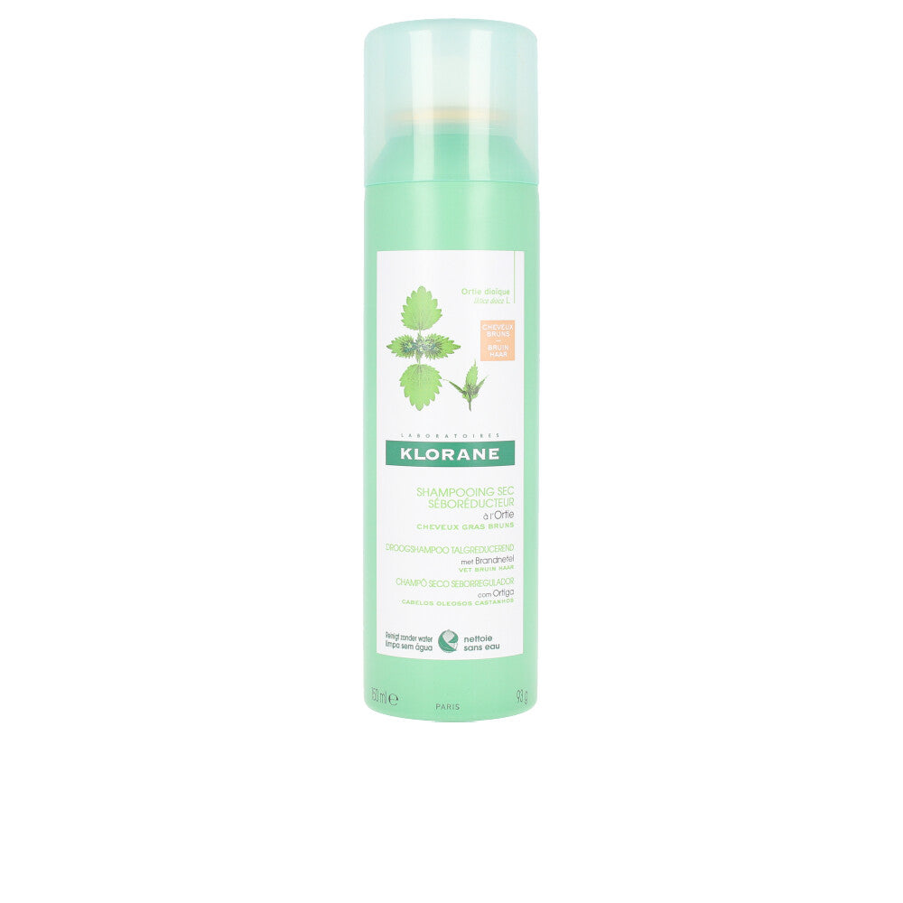 A LA ORTIGA champú seco seborregulador castaño/moreno 150 ml-0