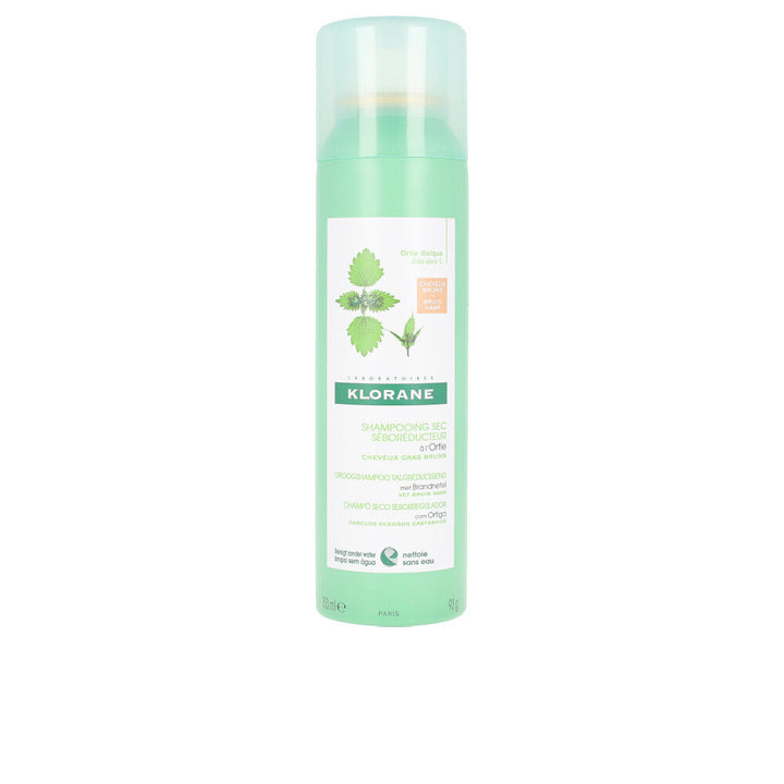 A LA ORTIGA champú seco seborregulador castaño/moreno 150 ml-0