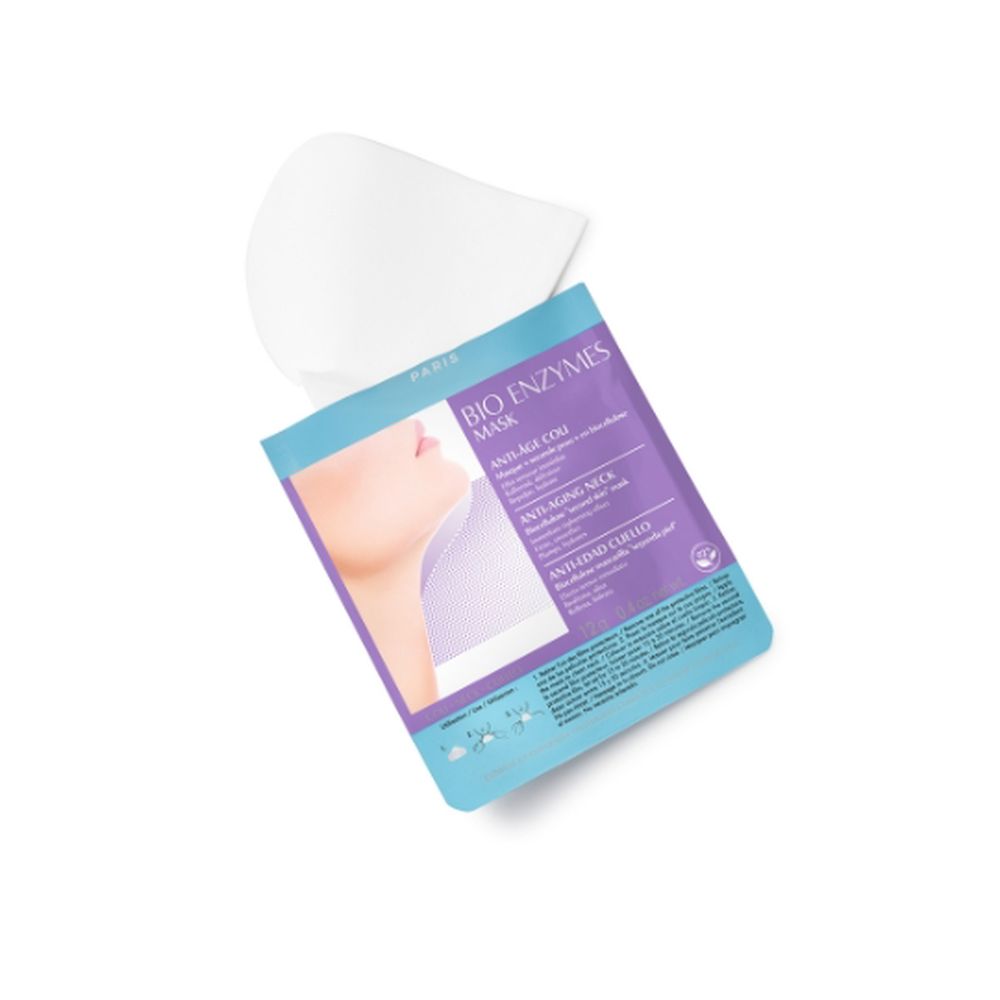 BIO ENZYMES mascarilla anti-edad cuello 12 gr-0