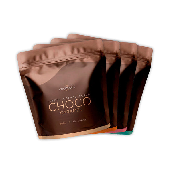LUXURY COFFEE SCRUB BOX set 4 pz-0