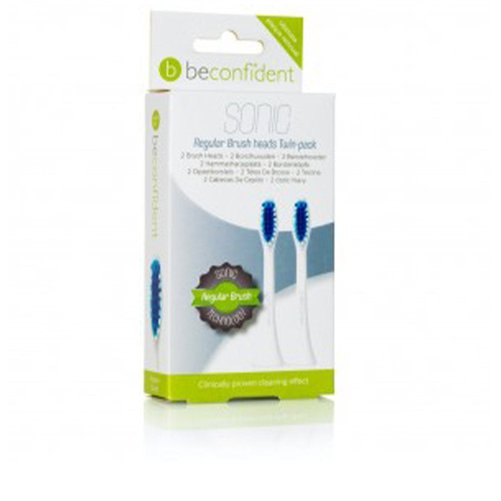 SONIC TOOTHBRUSH HEADS REGULAR WHITE set 2 pz-0