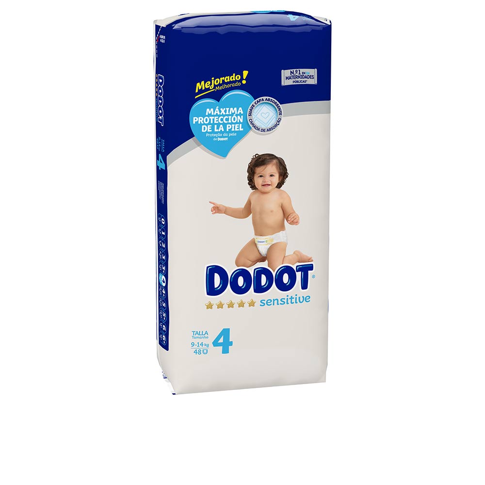 DODOT SENSITIVE size 4 nappies 9-14 kg 48 u-0