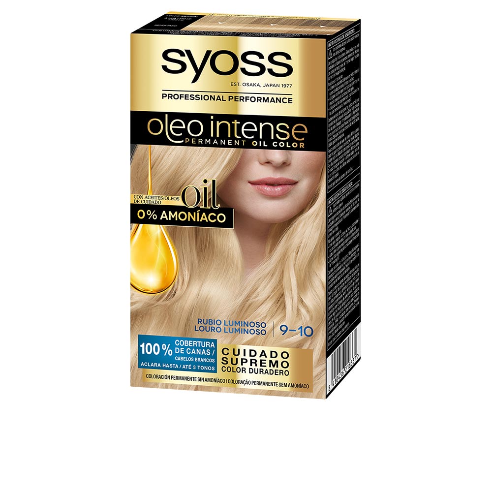 OLEO INTENSE ammonia-free hair color #9.10-luminous blonde 5 pcs-0