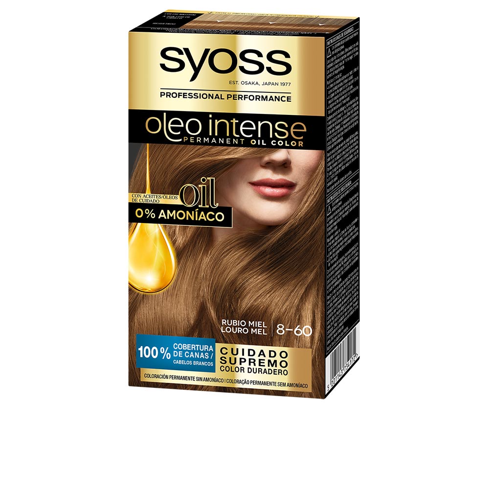 OLEO INTENSE ammonia-free hair color #8.60-honey blonde 5 pz-0