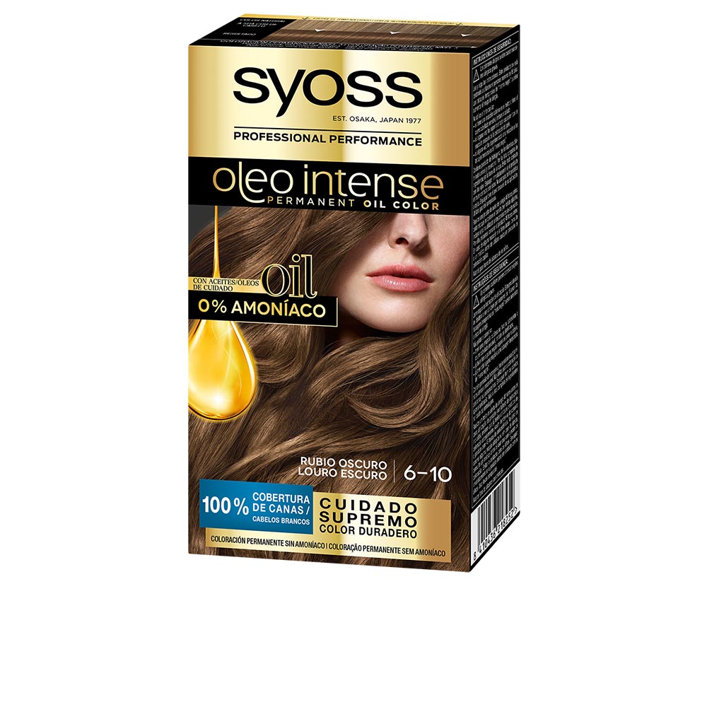 OLEO INTENSE ammonia-free hair color #6.10-dark blonde 5 pcs-0