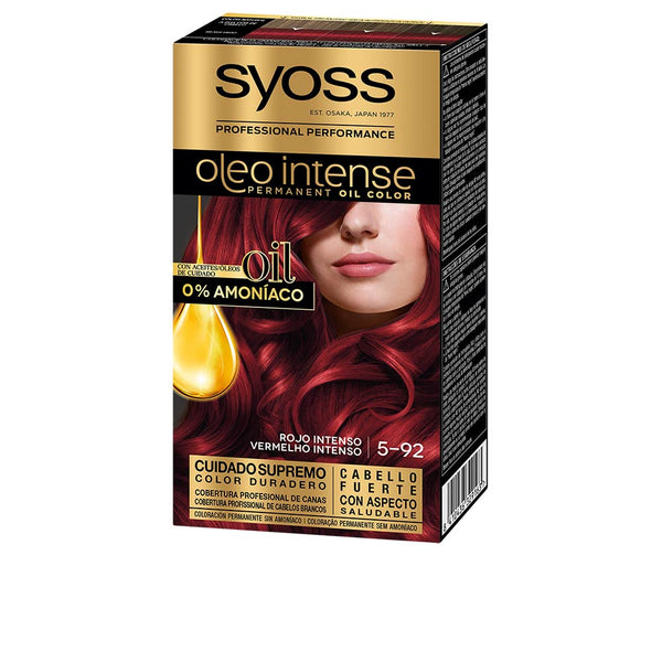 OLEO INTENSE ammonia-free hair color #5.92-intense red 5 pz-0